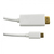 Qoltec 50415 adaptador de cable de vídeo 2 m HDMI tipo A (Estándar) USB Tipo C Blanco