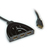Secomp 14993565 HDMI kabel 3x HDMI A socket 1x HDMI A plug Zwart