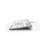 Hama KC-700 tastiera USB QWERTZ Tedesco Argento