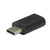 Value 12.99.3191 csatlakozó átlakító USB Type C USB Type Micro B Fekete