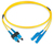 Dätwyler Cables 421418 Glasfaserkabel 8 m E-2000 (LSH) SCD OS2 Gelb