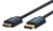 ClickTronic 44927 HDMI-Kabel 10 m DisplayPort HDMI Typ A (Standard) Schwarz
