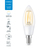 WiZ Filament kaarslamp transparant 40 W C35 E14