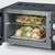 Severin MW 7762 microwave Countertop Grill microwave 20 L 800 W Black, Stainless steel