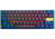Ducky One 3 Daybreak Mini toetsenbord Gamen USB Duits Zwart, Blauw, Groen