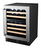 Hisense RW17W4NWG0 wine cooler Compressor wine cooler Built-in Stainless steel 46 bottle(s)
