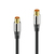 sonero S-AC000-010 câble coaxial 1 m IEC Noir