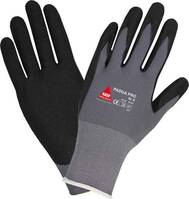 Montagehandschuh Hase Padua Pro, Gr. 8 grau/schwarz, Polyester/Spandex, Micro-Nitrilschaum-Beschichtung, EN 388 (4131X)