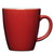 Henkelbecher Inhalt: 0,35 ltr., Höhe: 9,6 cm, COFFEE SHOP, CLASSIC COLOUR, rot