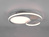 LED Deckenleuchte VUELTA Titan 3 Stufen Dimmer, Lichtfarbe einstellbar Ø48cm