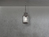 LED Kleine Industrial Pendelleuchte für Innen & Außen, Anthrazit Ø15cm