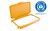 Durable 60L Hinged Bin Lid ECO Yellow | Recycling Bin Lid | DURABIN