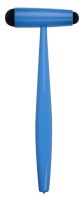 Reflexhammer nach Trömner, Aluminium, blau
