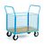 Platform Truck with Mesh Sides and Ends - Small Platform (1000 x 700 mm) - Single End