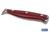 CUCHILLO VERDURAS HOJA13cm MODELO AGUACEJO ROJO