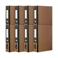 Pukka Recycled Box File Kraft (Pack of 8) RF-9487