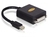 Adapter Mini Displayport Stecker zu DVI 24+5 Buchse, Delock® [65098]