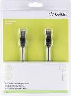 Belkin A3L793BT02MBLHS RJ45 Hálózati kábel, patchkábel CAT 5e S/FTP 2.00 m Kék Védővel 1 db