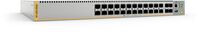 28-port 100/1000X SFP L3 switch, 1 Fixed AC power supply