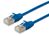 Cat.6A F/Ftp Slim Patch Cable, 15M, Blue