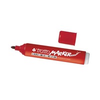 Marcatore Permanente Tratto Marker Fila - Punta Tonda - 1-5 mm - 841102 (Rosso C