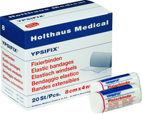 YPSIFIX Fixierbinden Klinikpackung nicht einzeln verpackt Holthaus 10 cm x 4 m (20 Stück), Detailansicht