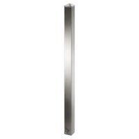 Stainless steel barrier post