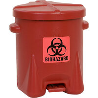 Bezpieczny pojemnik z PE na odpady stwarzające zagrożenie biologiczne