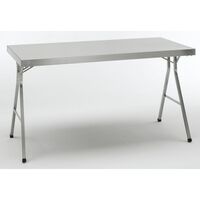 Stainless steel folding table
