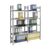 Boltless filing shelf unit, zinc plated