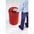 Safety waste paper bin, steel, self-extinguishing