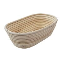 Schneider Bread Proving Basket - Ivory 100% Natural Rattan - Oval - 750 g