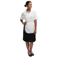 Whites Waitress Professional Apron in White - Polycotton - One Size