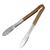 Vogue Serving Tongs in Brown for Vegetables - Stainless Steel - 290 mm
