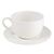 Lumina Fine China Low Round Espresso Cups in White 4oz / 120ml Pack Quantity - 6