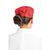 Whites Chefs Clothing Unisex Beanie - Lightweight - in Red Size OS