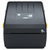 Zebra ZD230d Drucker mit Abreißkante inkl. 1000 Etiketten mit Trägerperforation, 2 Rollen ERT-E105x148Z1-P500, 203 dpi - Thermodirekt - 104 mm max. Druckbreite, LAN, USB