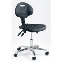 Clean room hygienic chairs, height adjustment 430-560mm