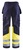 Multinorm Handwerker Bundhose 1479 marineblau/gelb - Rückansicht