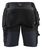 Handwerker Shorts 1520 4-Wege-Stretch dunkel marineblau/schwarz - Rückseite
