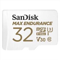 Sandisk 32GB microsSDHC Max Endurance Class 10 U3 V30 adapter nélkül Memóriakártya