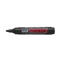 Uni PM-122 Prockey gömb hegyű fekete flipchart marker