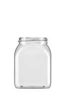 PETG wide mouth container 500ml crystal clear without closure no. 9073073