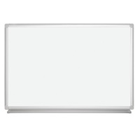 Bi-Office Infinity Ceramic Steel Whiteboard, 240x120 cm Frontal View