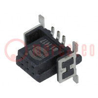 Connector: PCB to PCB; female; PIN: 6; 1.27mm; har-flex®; -55÷125°C