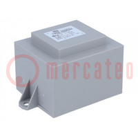 Transformador: cerrado; 18VA; 230VAC; 9V; 2A; PCB; IP00; A: 52mm