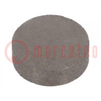 Magnete: fisso; samario, cobalto; H: 3mm; 10N; Ø: 10mm
