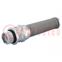 Cable gland; with strain relief,with earthing; NPT3/8"; IP68