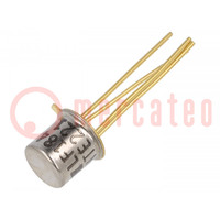 Transistor: N-MOSFET; unipolair; RF; 20V; 18mA; 400mW; TO72; THT