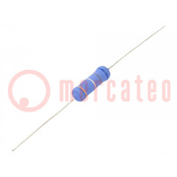 Resistor: metal oxide; THT; 680mΩ; 3W; ±5%; Ø5.5x16mm; axial